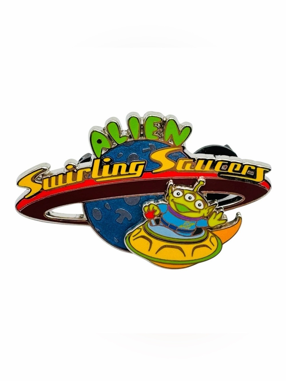Disney Parks Hollywood Studios Alien Swirling Saucers Pin